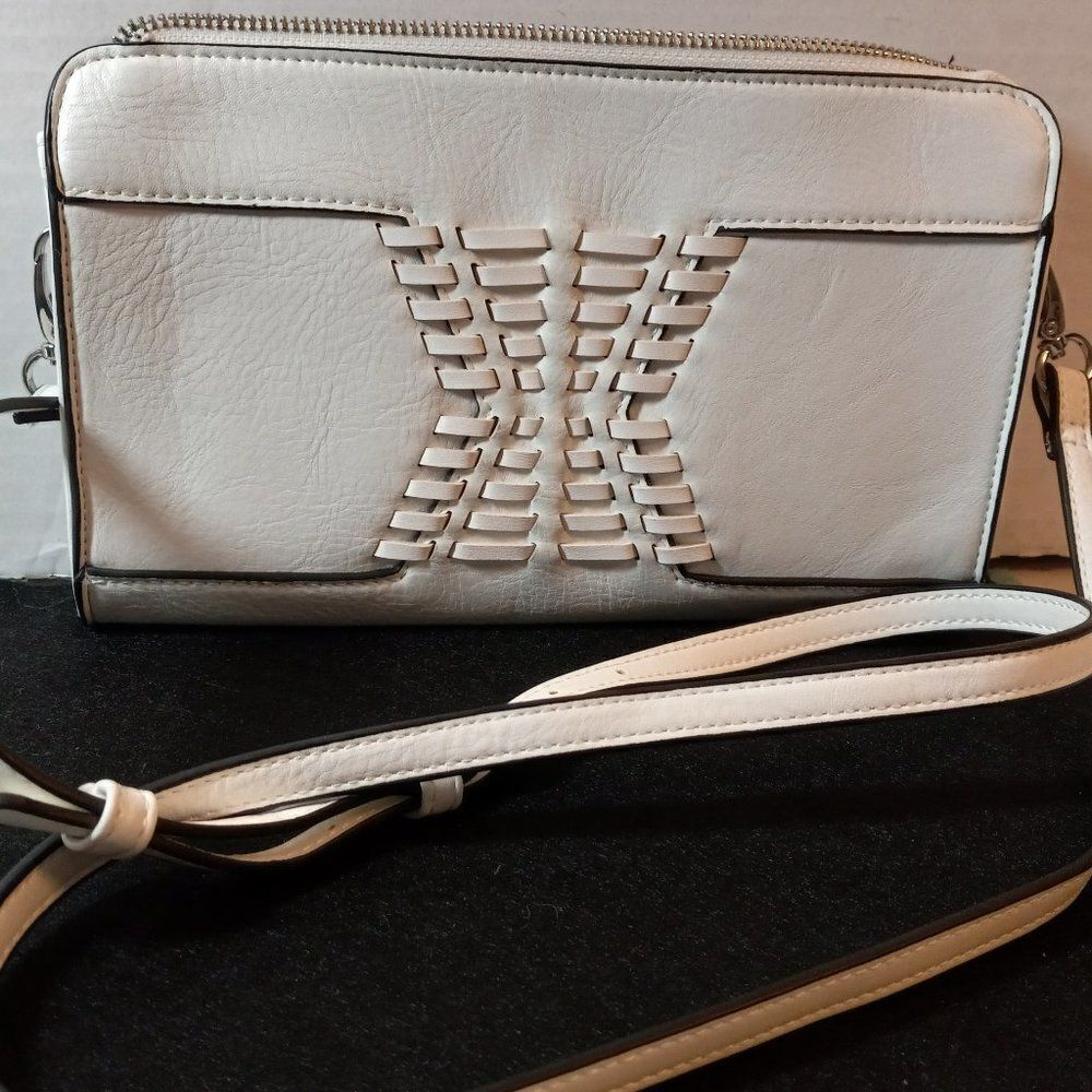 Lily & Ivy Crossbody  Woven detail design Cottagecore Granny Chic Grandmacore